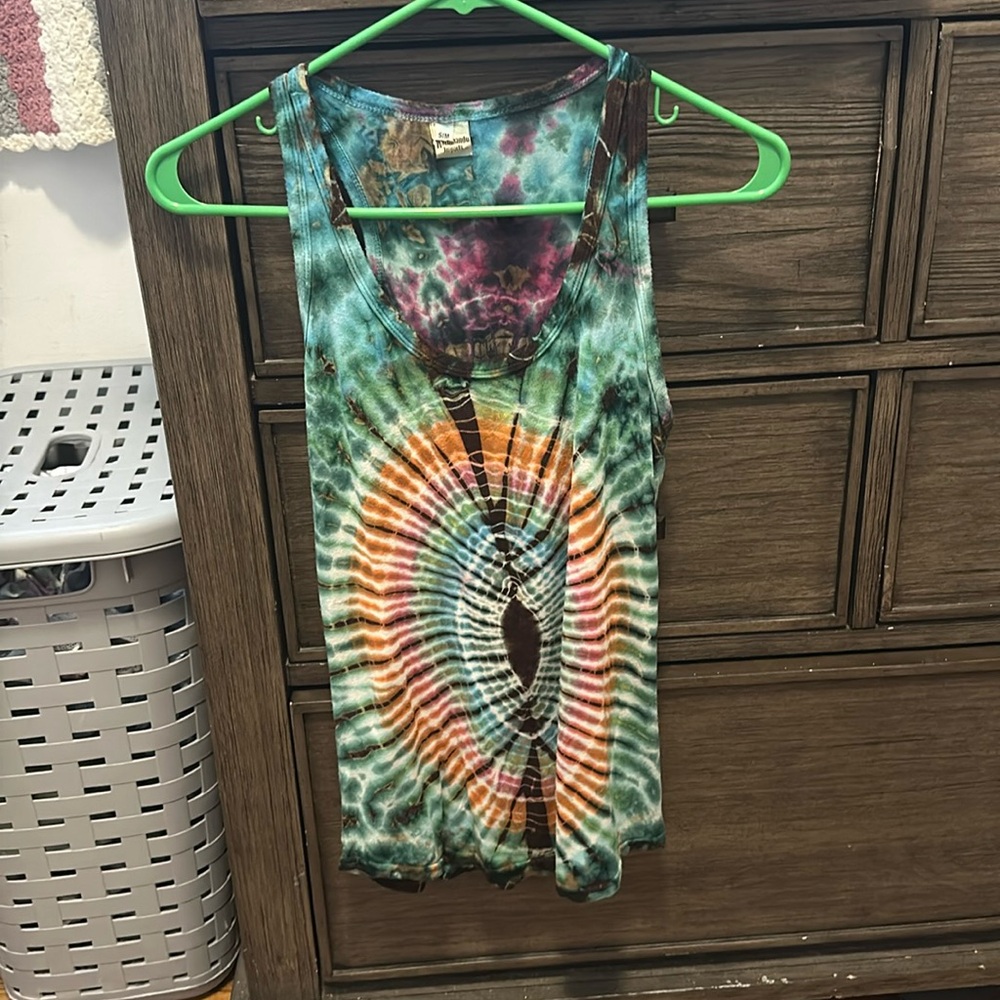 Tie dye tank